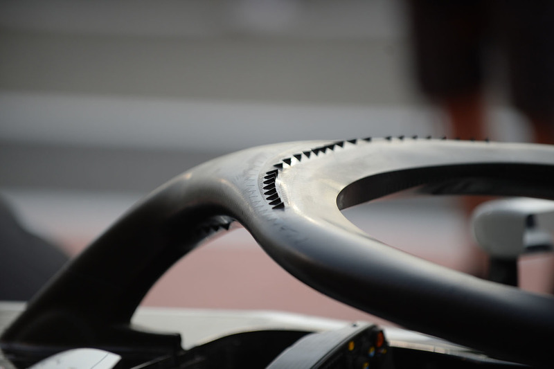Haas F1 Team VF-18 halo