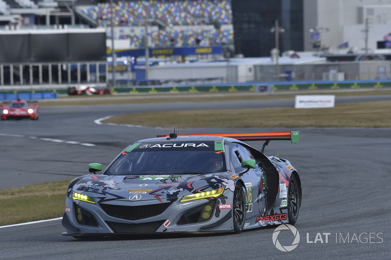 #86 Michael Shank Racing Acura NSX, GTD: Katherine Legge, Alvaro Parente, Trent Hindman, A.J. Allmendinger