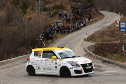 Simone Rivia, Niccolo Faettini, Suzuki Swift R1, Versilia Rally Team