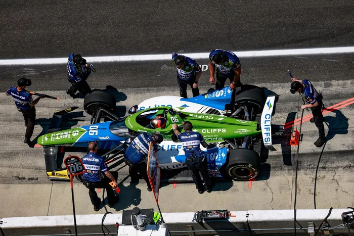 Helio Castroneves, Meyer Shank Racing con Curb Agajanian Honda