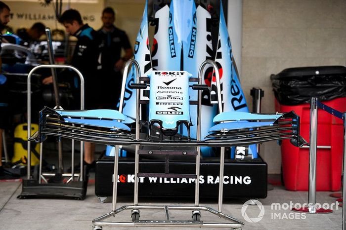 Alerón delantero del Williams Racing FW42 