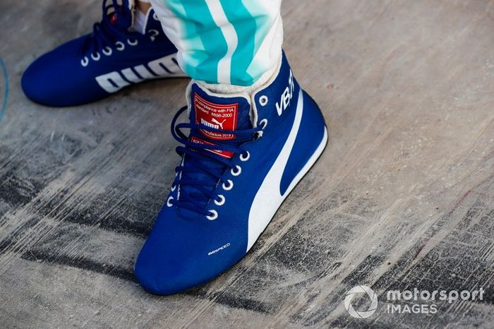 Los zapatos de Valtteri Bottas Mercedes AMG F1 