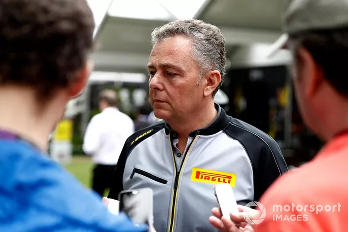 Mario Isola, Racing Manager, Pirelli Motorsport parla con la stampa