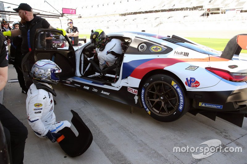 #24 BMW Team RLL BMW M8 GTE, GTLM: Chaz Mostert, Alex Zanardi