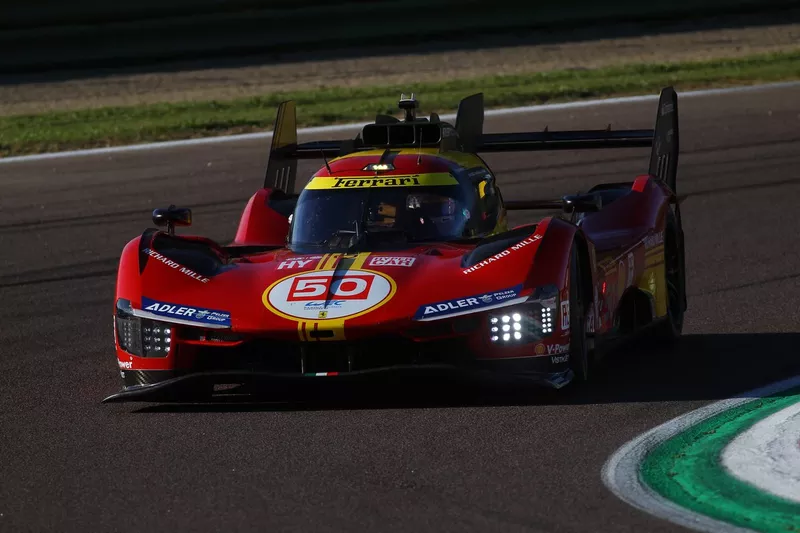 #50 Ferrari AF Corse Ferrari 499P: Antonio Fuoco, Miguel Molina, Nicklas Nielsen