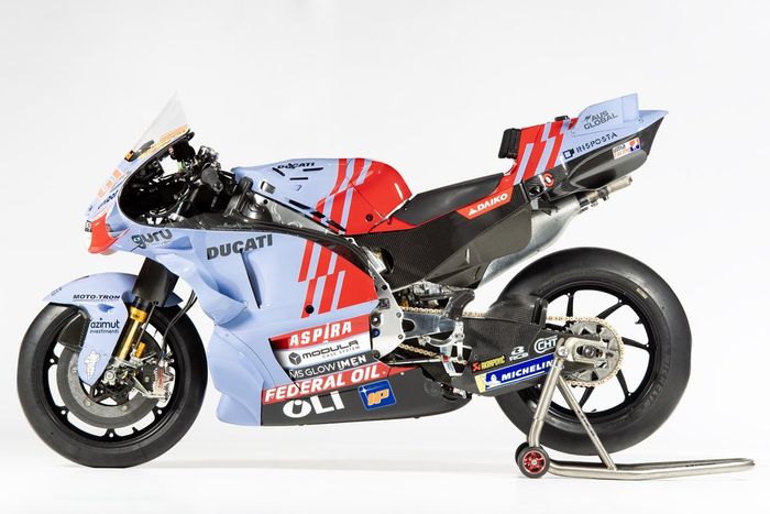 Marc Márquez, decoración de la moto Gresini Racing