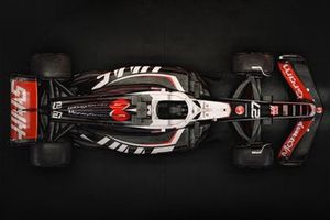 Los colores del Haas VF-24, su futuro coche de la F1 2024