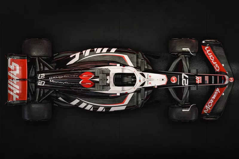 ハースVF-24のカラーリング