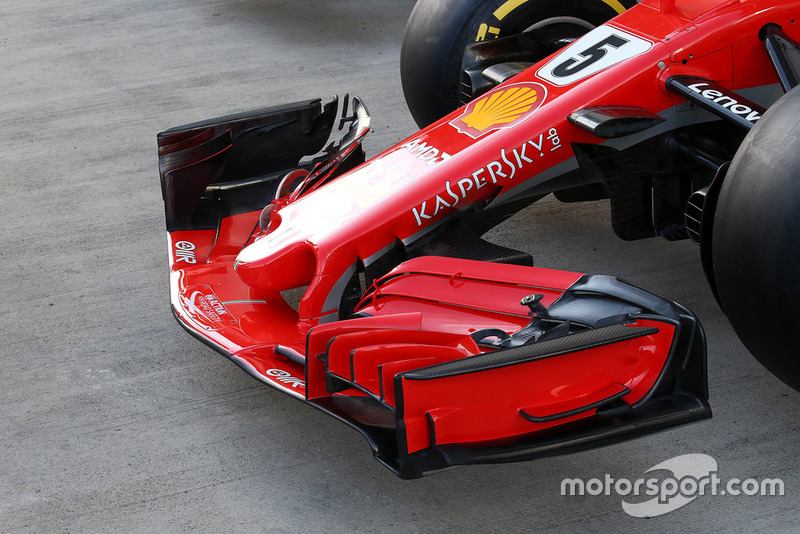 Ferrari SF71H voorvleugel