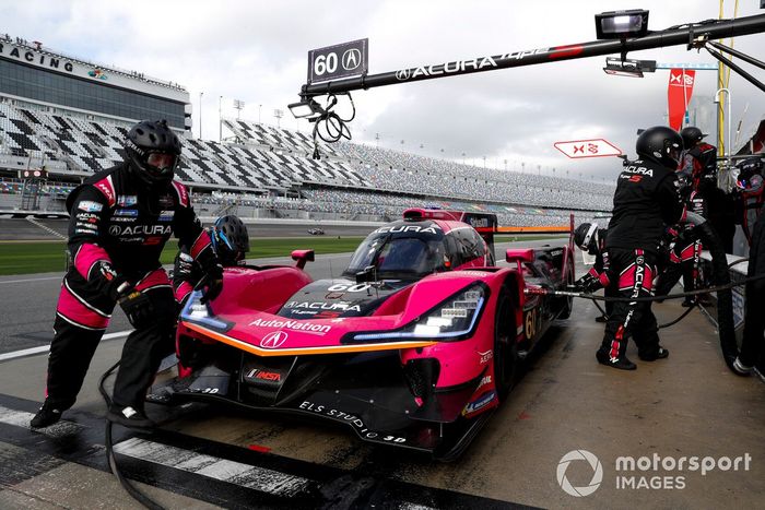 #60 Meyer Shank Racing w/Curb-Agajanian Acura DPi, DPi: Pit Stop, Dane Cameron, Olivier Pla, Juan Pablo Montoya, AJ Allmendinger 