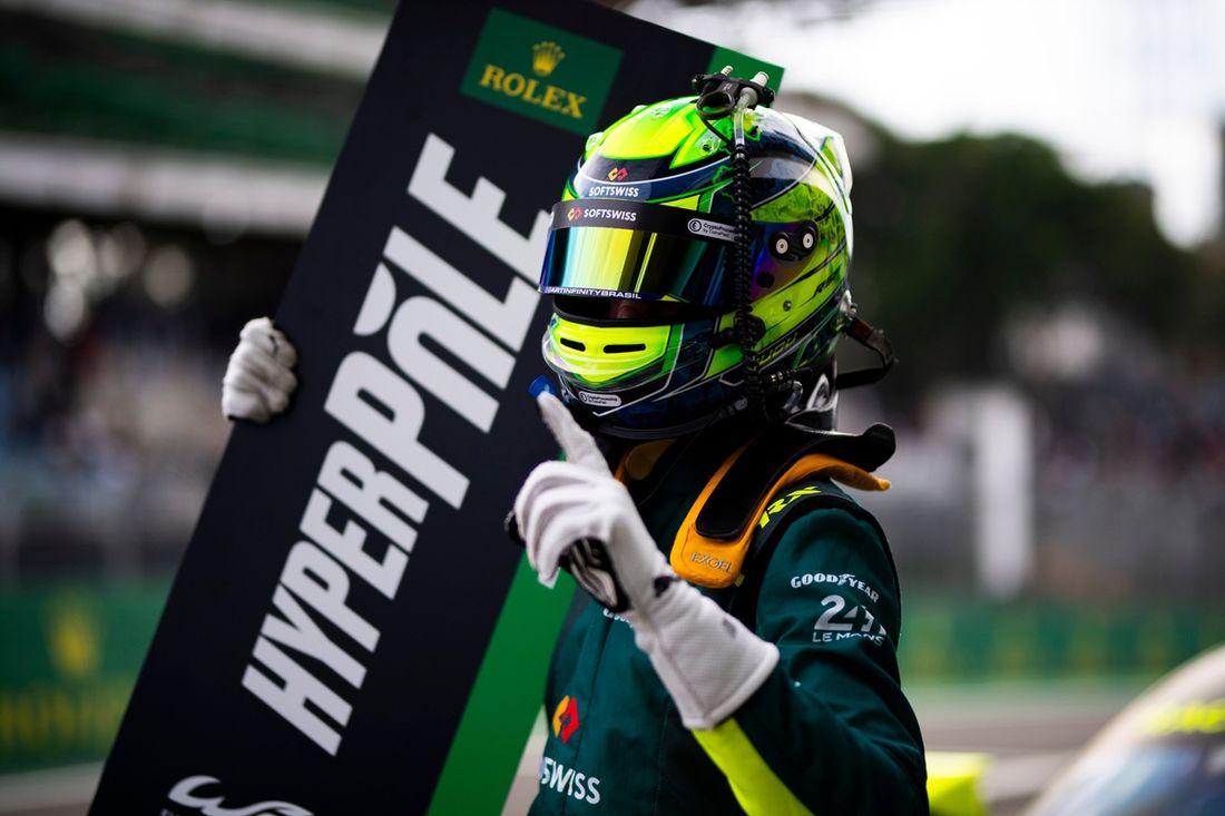 #10 Racing Spirit Of Leman Aston Martin Vantage AMR LMGT3: Eduardo Barrichello