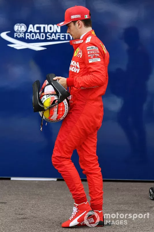 Charles Leclerc, Ferrari tras ser eliminado en la Q1