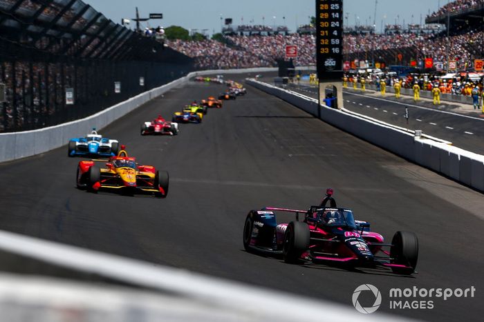 Helio Castroneves, Meyer Shank Racing Honda