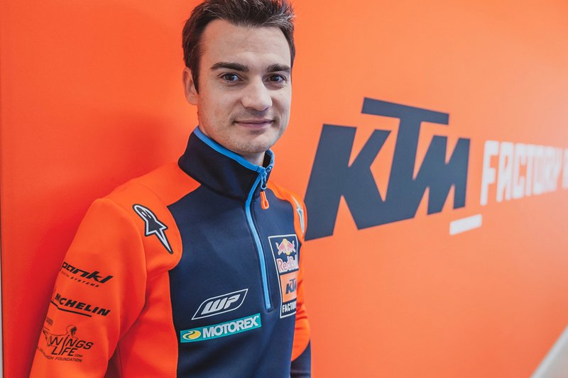 Дані Педроса, тест-пілот Red Bull KTM Factory Racing