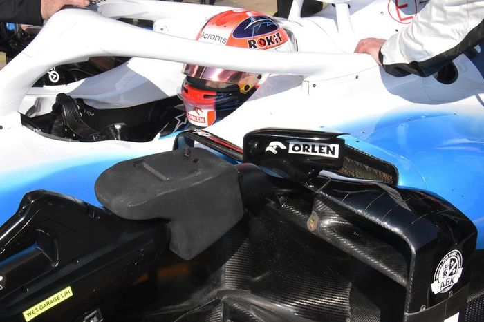 Detalle del FW42 de Robert Kubica