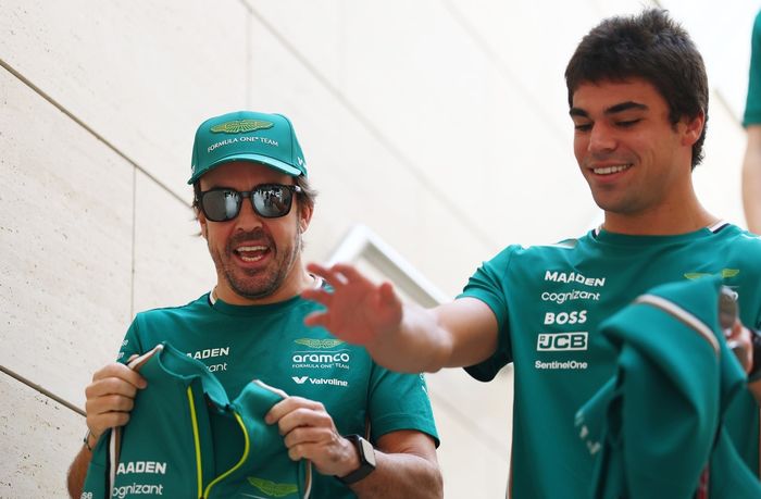 Lance Stroll, Aston Martin Racing, Fernando Alonso, Aston Martin Racing