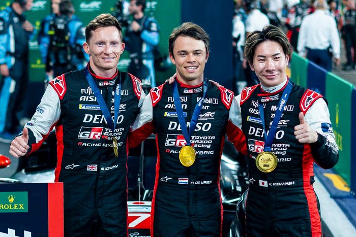 #7 Toyota Gazoo Racing Toyota GR010 - Hybrid: Mike Conway, Kamui Kobayashi, Nyck De Vries