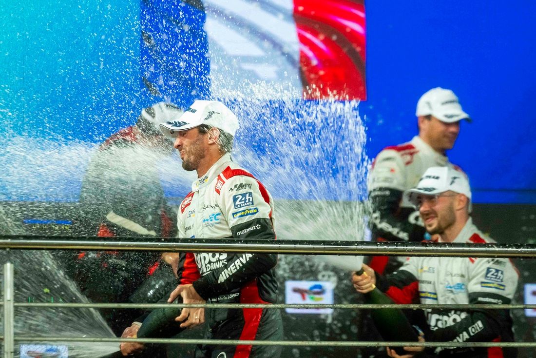 #87 Akkodis ASP Team Lexus RC F LMGT3: Petru Umbrarescu, Clemens Schmid, Jose María Lopez