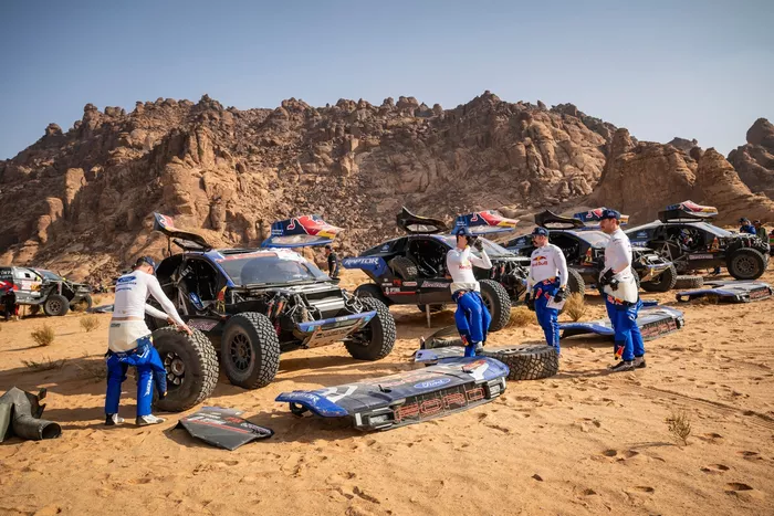 Ford M-Sport team area
