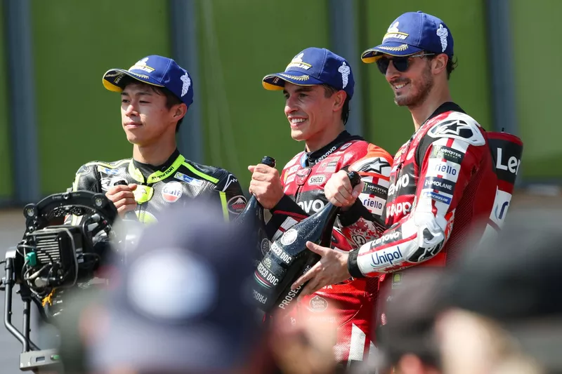 Francesco Bagnaia, Ducati Team, Ai Ogura, Trackhouse Racing, Marc Marquez, Ducati Team