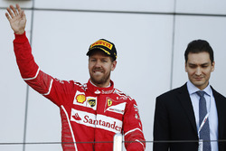 Le deuxième, Sebastian Vettel, Ferrari