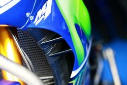 Maverick Viñales, Yamaha Factory Racing detalle de la moto
