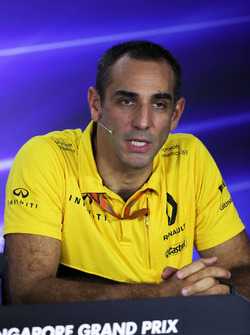 Cyril Abiteboul, directeur général Renault Sport F1 lors de la conférence de presse