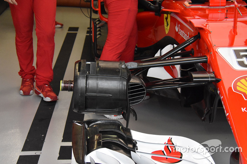 Ferrari SF70H detail remmen