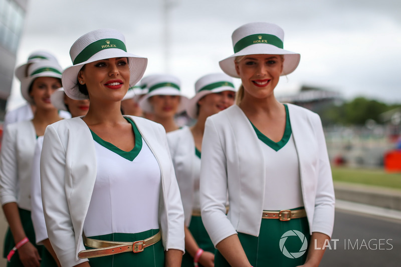 Chicas de la parrilla