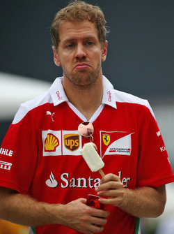 Sebastian Vettel, Ferrari eet een ijsje