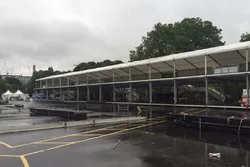 London ePrix circuit construction