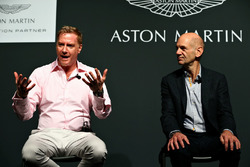 Marek Reichman, director creativo y Director de diseño de Aston Martin, Adrian Newey, director técni