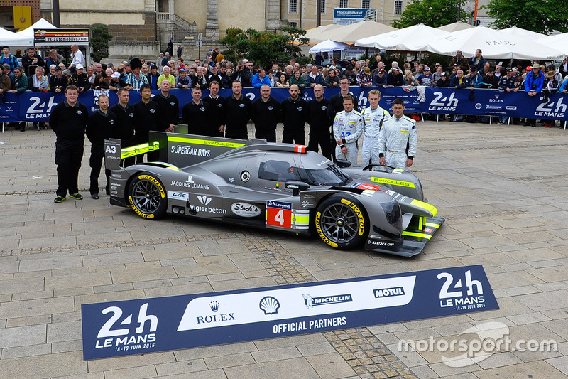 #4 ByKolles Racing CLM P1/01: Simon Trummer, Pierre Kaffer, Oliver Webb