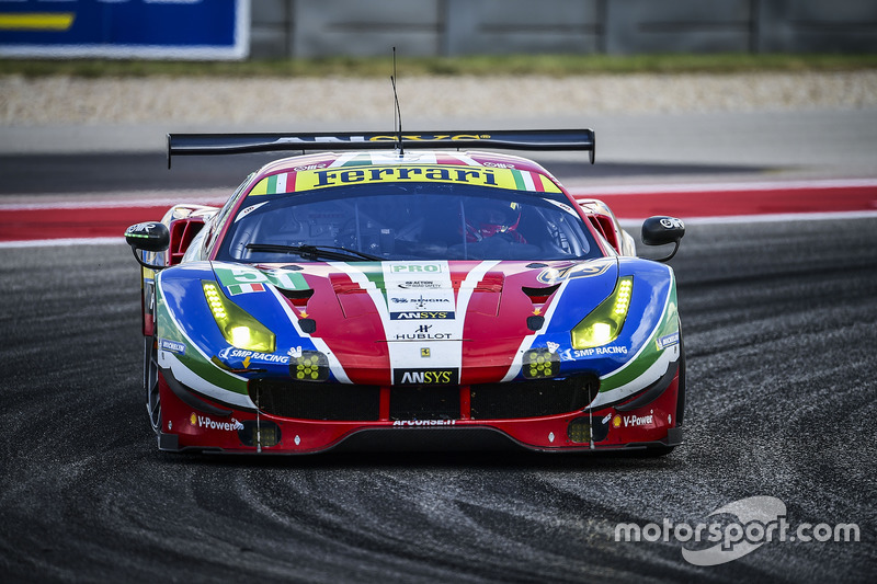 4. GTE-Pro: #51 AF Corse, Ferrari 488 GTE: Gianmaria Bruni, James Calado