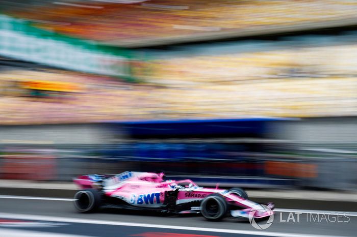 Sergio Perez, Force India VJM11 Mercedes