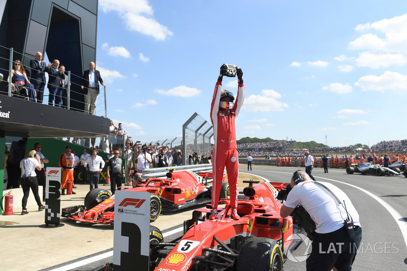 Sebastian Vettel, Ferrari SF71H,