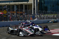 Will Power, Team Penske Chevrolet, Marco Andretti, Herta - Andretti Autosport Honda
