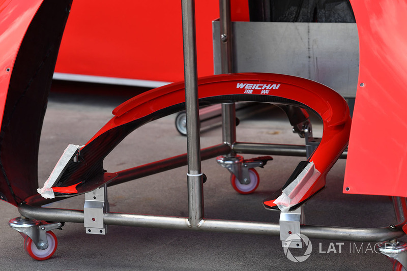 Ferrari SF71H halo detail