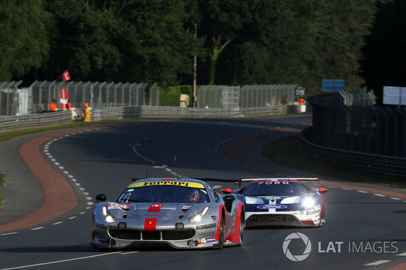 #54 Spirit of Race Ferrari 488 GTE: Thomas Flohr, Francesco Castellacci, Giancarlo Fisichella