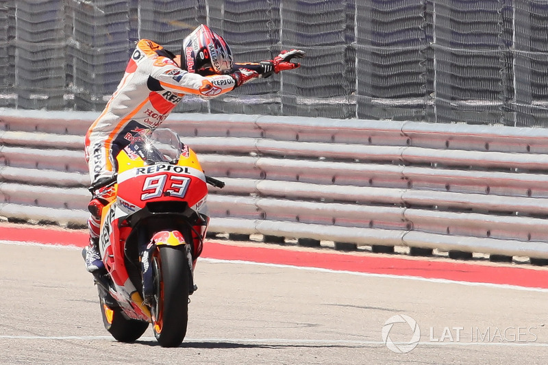 Le vainqueur Marc Marquez, Repsol Honda Team