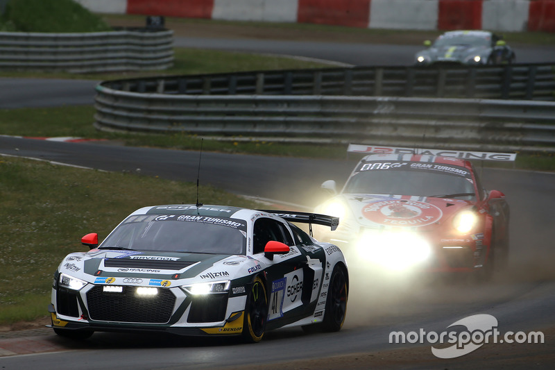Милан Донтье, Николай Мёллер Мадсен, Хе Сяо Ле, Phoenix Racing, Audi R8 LMS GT4 (№41)