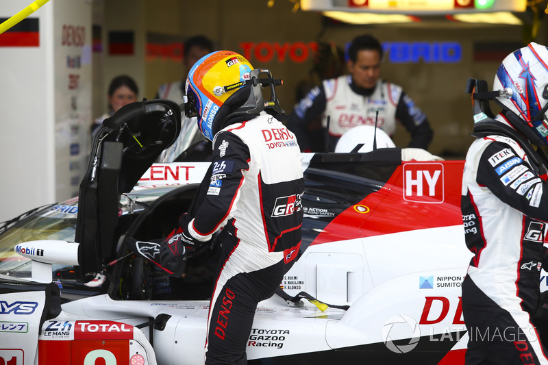 #8 Toyota Gazoo Racing Toyota TS050: Fernando Alonso