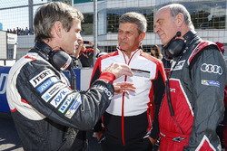 Pascal Vasselon, Toyota Racing technical director, Fritz Enzinger, Vice President LMP1, Porsche Team, Dr. Wolfgang Ullrich, Head of Audi Sport