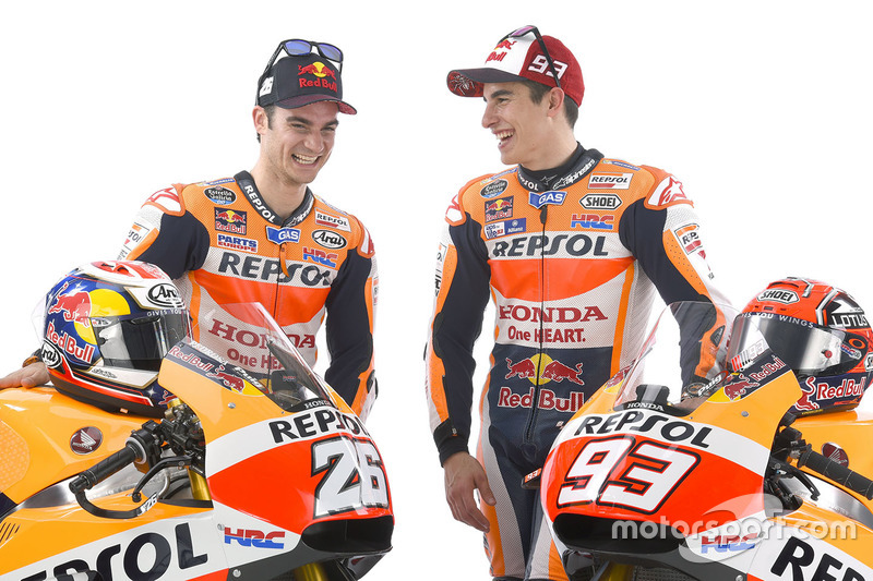 Marc Marquez, Repsol Honda Team en Dani Pedrosa, Repsol Honda Team