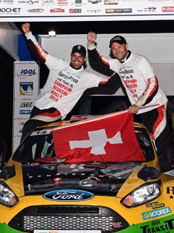 Sébastien Carron e Lucien Revaz, Ford Fiesta R5, Team Balbosca, podio