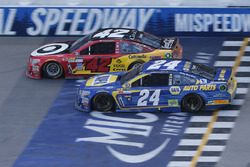Chase Elliott, Hendrick Motorsports Chevrolet Kyle Larson, Chip Ganassi Racing Chevrolet