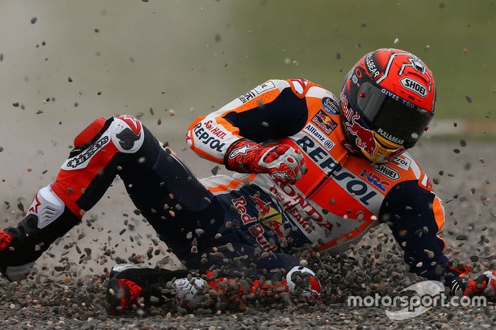 Accidente de Marc Marquez, Repsol Honda Team