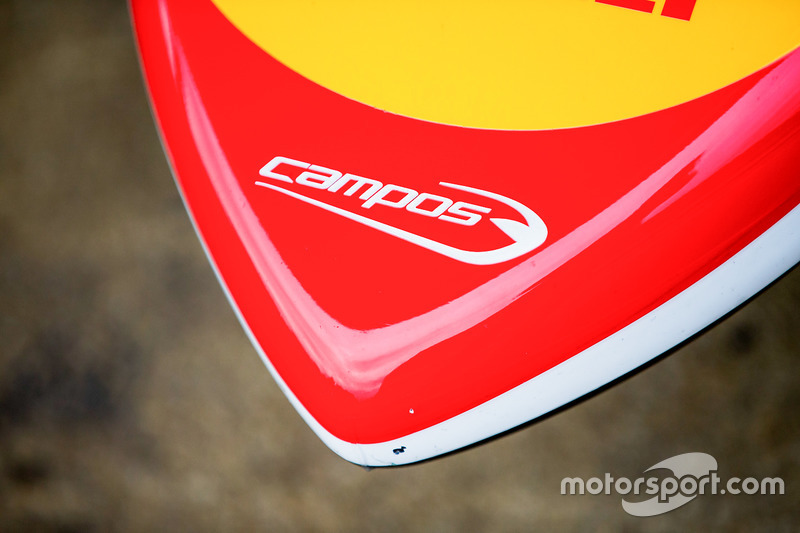 Campos Racing nosecone