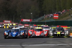 #35 Signatech Alpine A470 Gibson: Pierre Ragues, André Negrao, Nelson Panciatici, #24 CEFC Manor Oreca 07 Gibson: Tor Graves, Jonathan Hirschi, Jean-Éric Vergne, #4 ByKolles Racing CLM P1/01: Oliver Webb, Dominik Kraihamer, James Rossiter