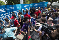Jose Maria Lopez, DS Virgin Racing, Spark-Citroen, Virgin DSV-02 y Robin Frijns, Amlin Andretti Form
